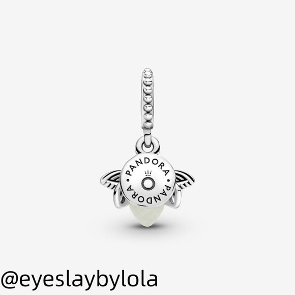 Pandora Glow-in-the-dark Firefly Dangle Charm - Picture 4 of 5
